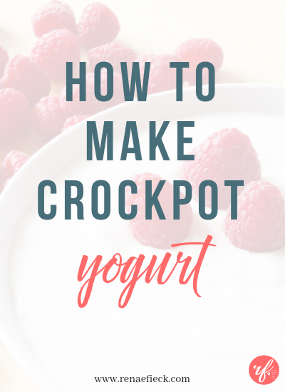 How to Make Crockpot Yogurt