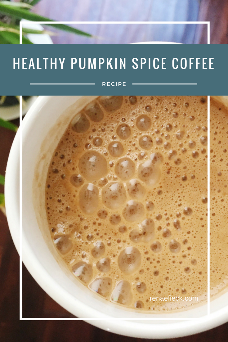 That good ol’ cup of Joe…oh decaf has chemicals. Wait what? (Plus a healthy pumpkin spice latte recipe!)