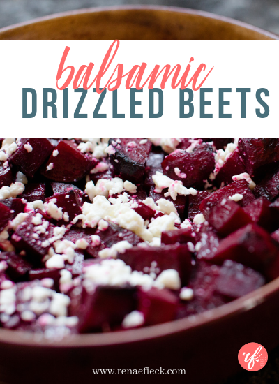 Balsamic Drizzled Beets