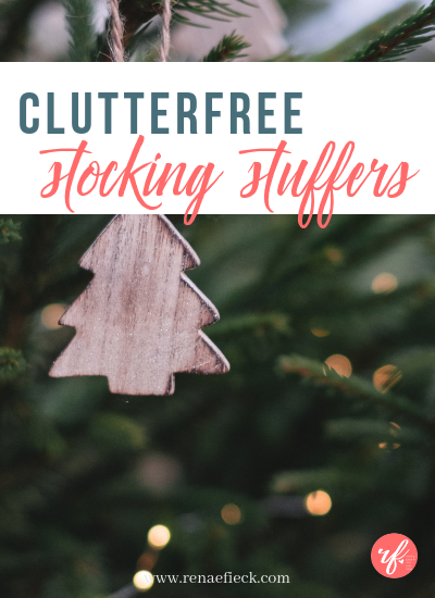 Clutterfree Stocking Stuffer Ideas for Kids