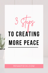 creating peace