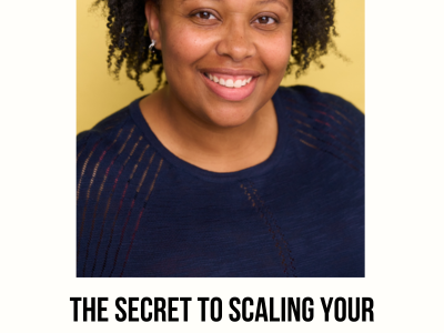 The Secret to Scaling Your Biz without a Large Team with Ria Sanchez