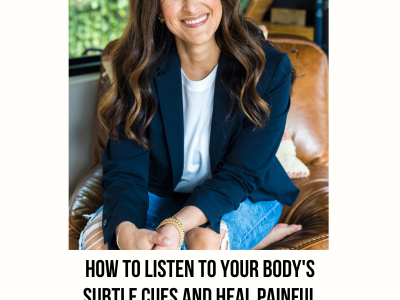 How to Listen to Your Body’s Subtle Cues and Heal Painful Menstrual Symptoms with Sarah Rasmussen