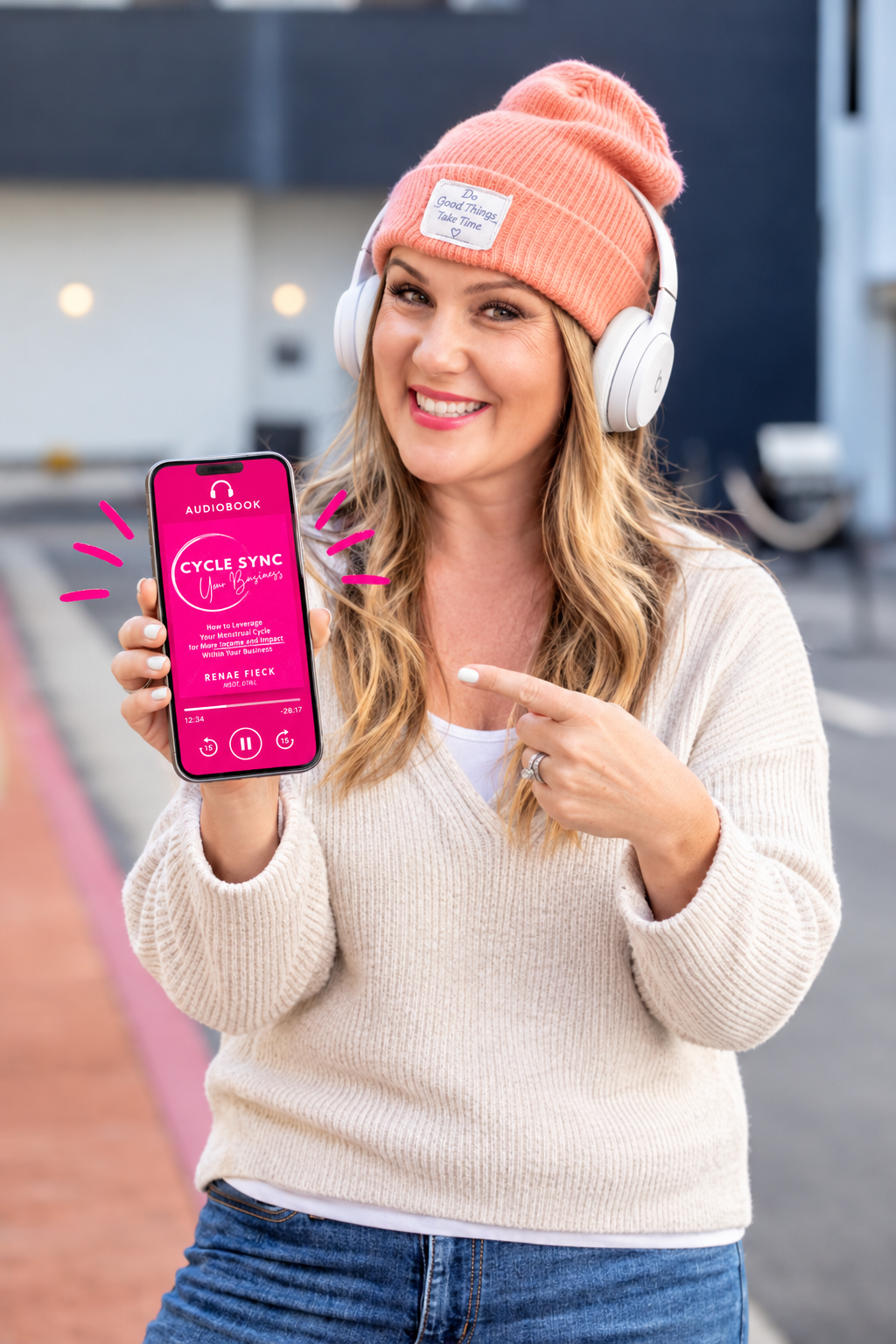 Audiobook Adventures with Cycle Sync